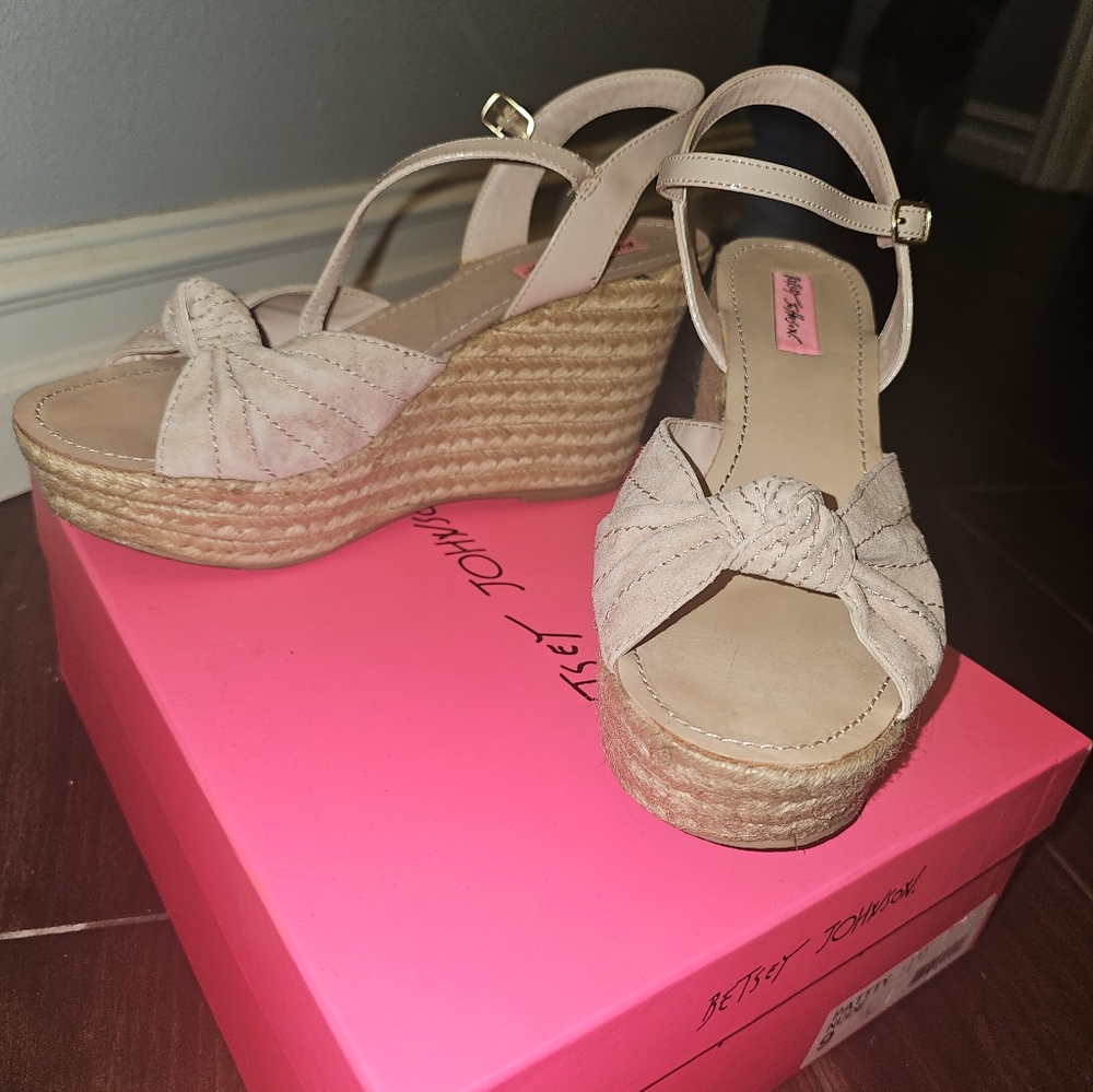 Betsey Johnson wedges